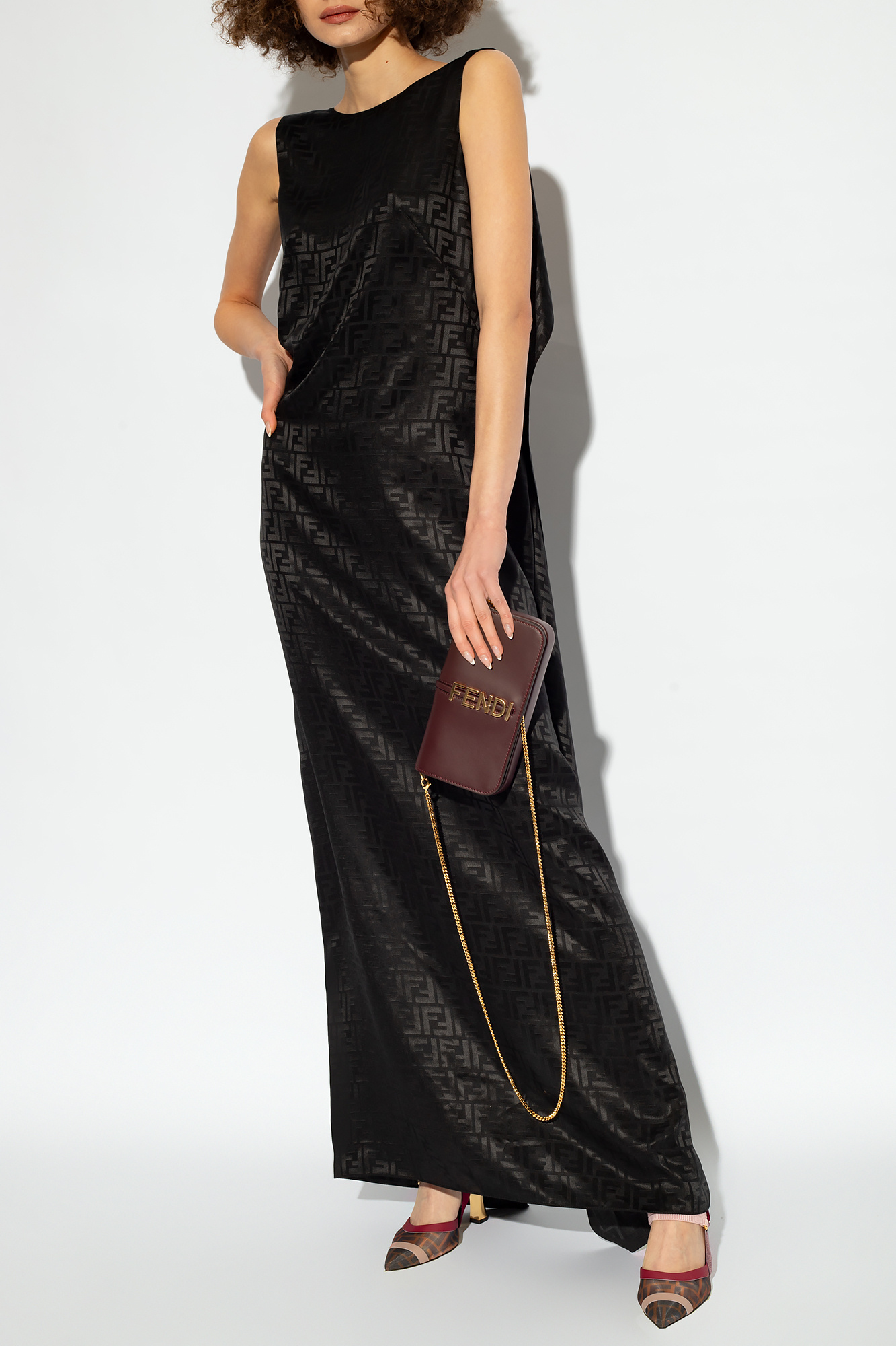 Black Maxi dress Fendi Vitkac Australia